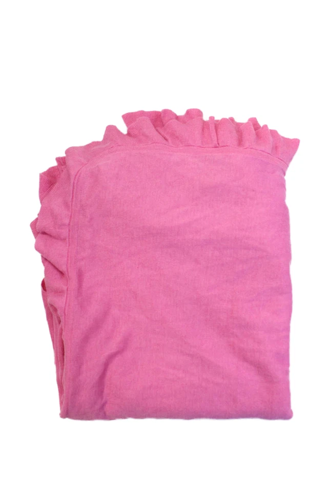 Chal/envoltura rosa tejido con volantes Lilly Pulitzer para mujer talla 72 x 28 Foto 2 de 4