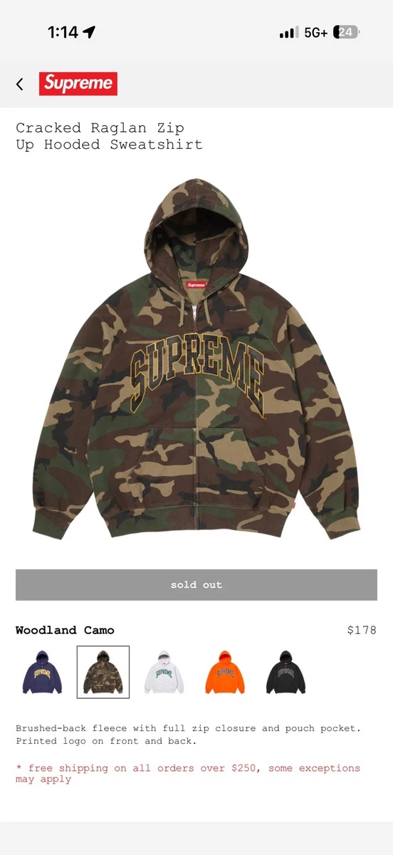 Supreme Camouflage Hoodies & Sweatshirts for Men for Sale | Shop