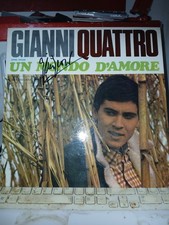 LP "UN MONDO D'AMORE" di GIANNI MORANDI , AUTOGRAFO ORIGINALE