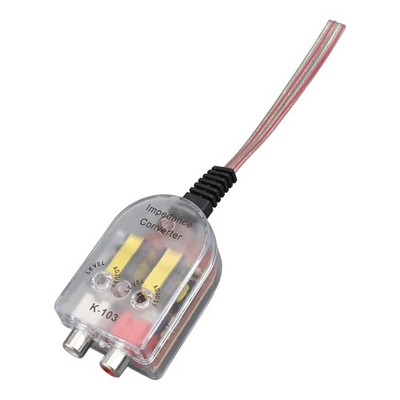 12V Audio Line Converter High to Low Frequency Output Optimale Performance
