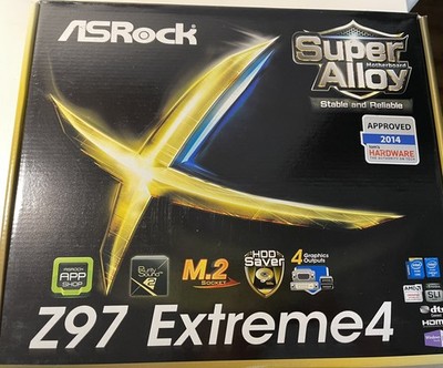 ASRock Z97 Extreme4, LGA 1150, Intel Motherboard, Super Alloy - XXL Alumin