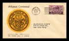 DR JIM STAMPS US COVER ARKANSAS CENTENNIAL FIRST DAY ISSUE SCOTT 782