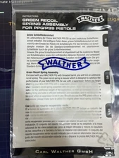 Walther PDP PPQ P99 Captured Guide Rod and Recoil Spring