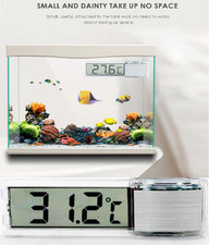 Digital Water Aquarium Thermometer LCD Fish Tank Electronic Reptile Gauge Meter