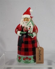 Jim Shore - SANTA'S CARDINAL CHRISTMAS - 2025 Holiday Figurine - 6017024 NIB