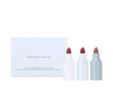 Westman Atelier Mini Lip Suede Hydrating Matte Lipstick Trio Set Holiday 2025