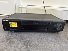 Vintage Sony SLV-775HF VHS VCR Player Recorder Tested Works No Remote Black