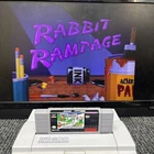 BUGS BUNNY RABBIT RAMPAGE - Super Nintendo SNES (Authentic) Game, Tested/Working