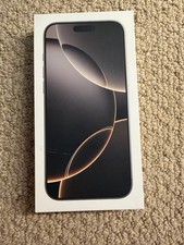 Apple iPhone 16 Pro Max 256gb Natural Titanium - Empty Box ONLY Model A3084