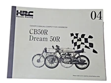 Competition Shop Repair Owner's manual 2004 Honda CB50R Dream 50R CB 50 R