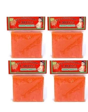 Eclaircissant Larissa Carrot Lightening Beauty Soap 225ml All Skin Types 4 Pack.