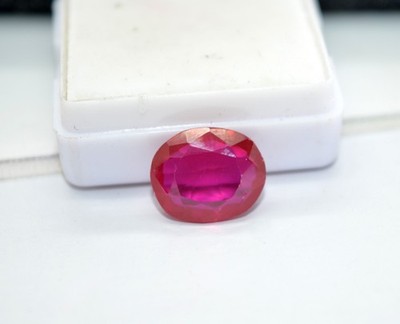 5.35 CT CERTIFIED NATURAL UNTREATED TOP BURMA RUBY AA VVS LOOSE GEMSTONE R255