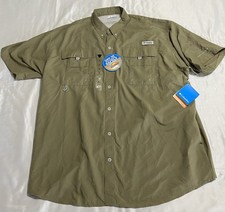 NWT Columbia BSA Circle Ten Council Shirt Mens XL Vented Omni-Shade UPF 30