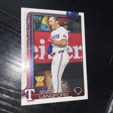 2025 Topps Series 2 Rookie Cup Wyatt Langford Texas Rangers RC - QTY!