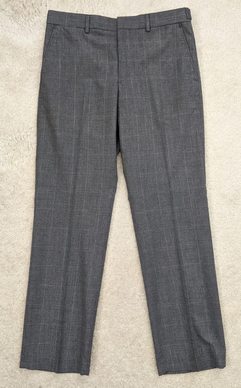 NWOT Men's Express gray dress pants 32W x 32L