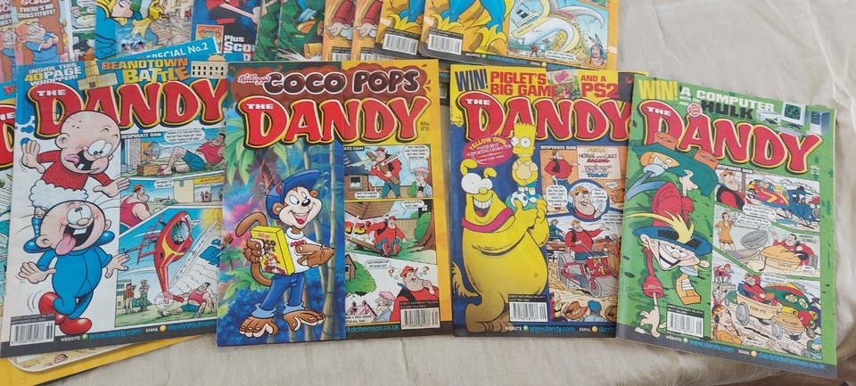 Dandy comics x 20 from 2003 inc. Summer Special Bundle Job lot - Some ...