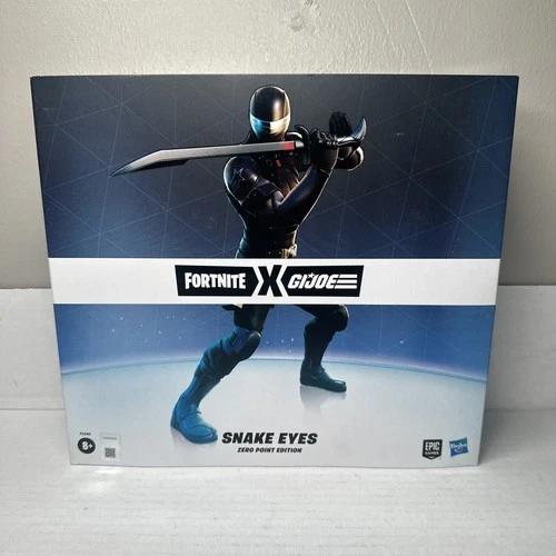 G.I. Joe x Fortnite SNAKE EYES Zero Point Edition Hasbro Epic Games MIB
