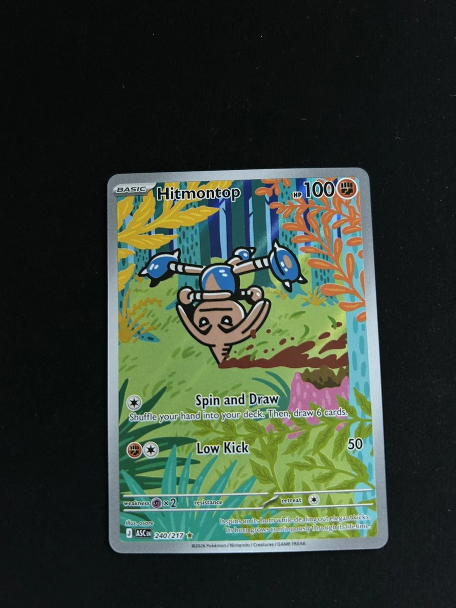 Hitmontop Pokemon Card for sale