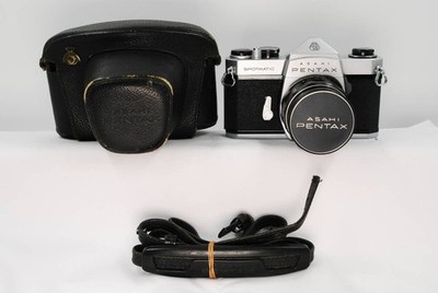 Working 30 days warranty PEN SP+Super Takumar 55 f1.8 Film SLR Camera  