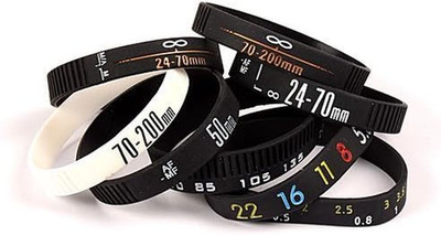 Photographer'S Wristband Set/Stop Lens Zoom Creep