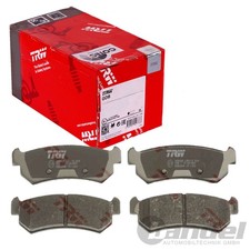 TRW BREMSBELÄGE SATZ HINTERACHSE für CHEVROLET AVEO LACETTI NUBIRA DAEWOO