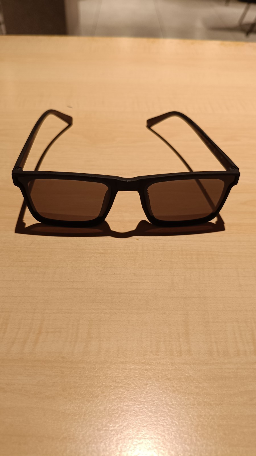 Classic Brown Rectangular Eyeglasses Frame Unisex… - image 7