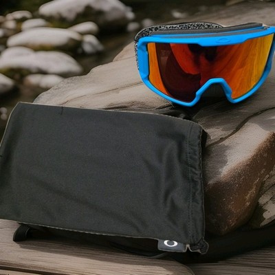 OAKLEY LINE MINER L BLUE CRACKLE TORCH IRIDIUM NWT