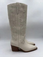 Crown Vintage Sila 2 Western Boot Women's Ivory Size 10 M