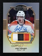 2019-20 Stature Rookies Portrait Variant 9/33 Joel Farabee #114 Patch Auto sv0