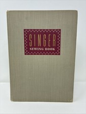 Vintage 1951 Singer Sewing Book Hardcover Illustrated Home Techniques Guide USA