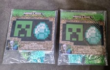 New Lot Of 2 Mojang Minecraft Melty Bead Kit Creeper Craft Key Chain Retired