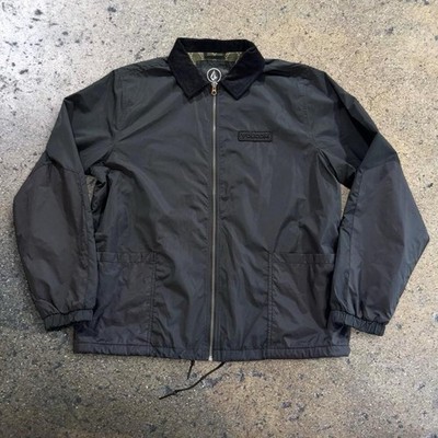 Volcom Milton Martinez Windbreak Size L Corduroy Collar Work Jacket Detroit