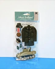 FREE SHIP! 2012 Jolee's Boutique MILITARY ARMY Scrapbook Sticker Serve Protect