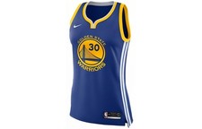 Nike Basketball Jerseys Golden State Warriors Curry Size 30 Unisex Blue New Size