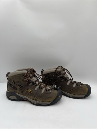 Men's Keen Detroit XT Waterproof Toe Boots Brown Size 10.5EE - Picture 1 of 8