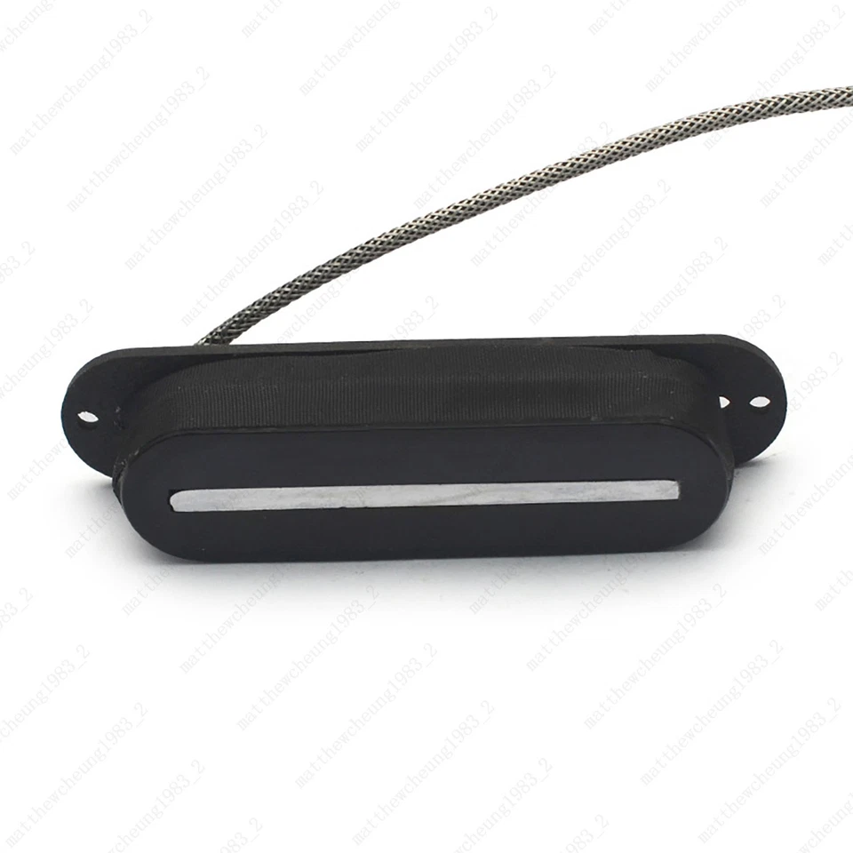 Guitar Pickup Single Blade w/Ceramic Magnet & Shielded Braided Wire For ST/Start - Image 3 of 4