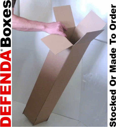 10 X EXTRA LONG STRONG Cardboard Packing POSTAL BOXES Cartons 6x6x36” SWOL366