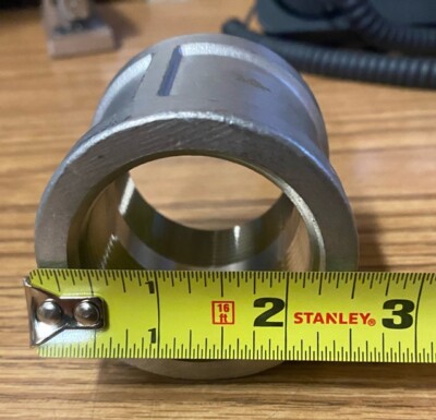 FC-150 STAINLESS STEEL COUPLING 1 1/2'' NPT PIPE FITTING