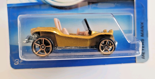 Hot Wheels 2005 # 139 Faster Than Ever Meyers Manx Gold/ FTE Wheels - Picture 2 of 3