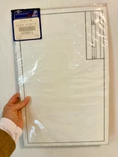 11" x 17" Prof. Vellum Sheets with Engineering, 16 lb. 100% Cotton Tracing Paper
