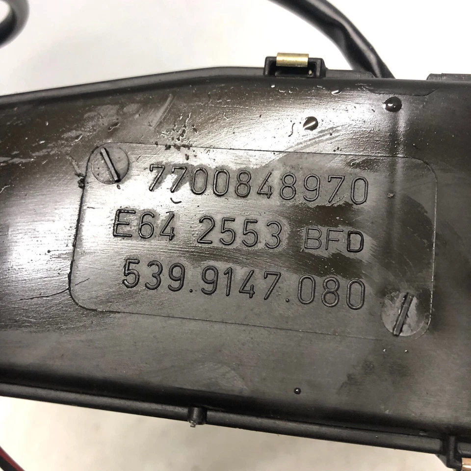 RENAULT MEGANE CONVERTIBLE MK1 1999-2002 REAR WINDOW HEATER BLOWER FAN MOTOR - Image 2 of 3