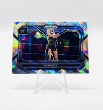 2023 Panini Prizm WWE Prizm Cracked Ice #69 Scarlett