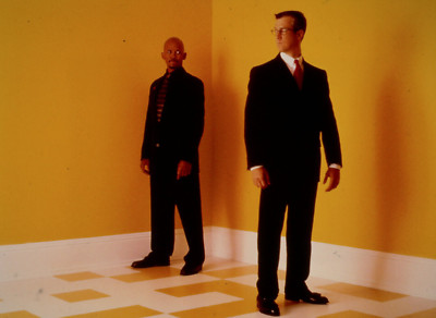 Filmdia Spin City - Alan Ruck, Michael Boatman 1998 Movie 35mm L33-19-3-3