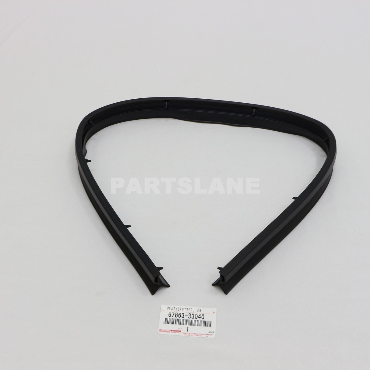 RYTHEM ウタタビ 67863-33040 Toyota OEM Genuine WEATHERSTRIP, FRONT DOOR, NO.2 RH