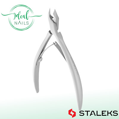 Nagelhautzange STALEKS SMART NS-50, Edelstahl, Doppelfeder, verschiedene Klingen