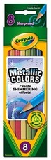 Crayola Metallic Pencils - 8 pack