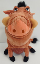 Disney Collection The Lion King Pumba Plush Warthog Stuffed Animal 12"