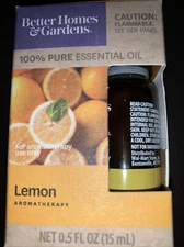 Better Homes & Gardens 15 mL 100% Pure Essential Oil Lemon