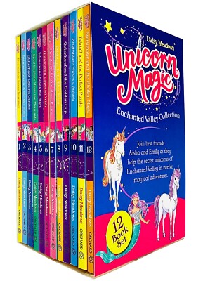 Unicorn Magic Enchanted Valley 12 Books Collection Set By Daisy