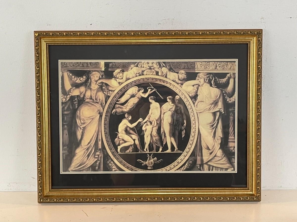 Design for Relief of the Judgement of Paris Print After Jean
